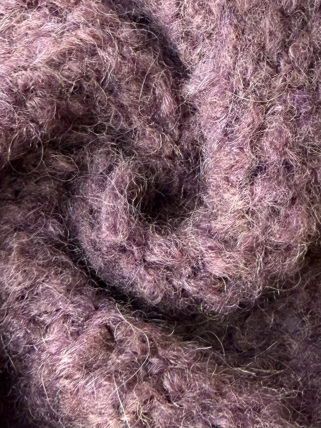  Baby Alpaka & Merino Brushed Garn 200m/100g  – pudriges Altrosa Col. 21062 foto 3